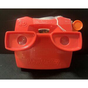 Vintage View-Master Classic Red 3D Viewer Vintage Collectible Toy * N02 E